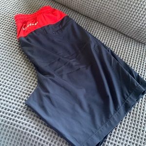 Red and Blue Birddogs Athletic Shorts